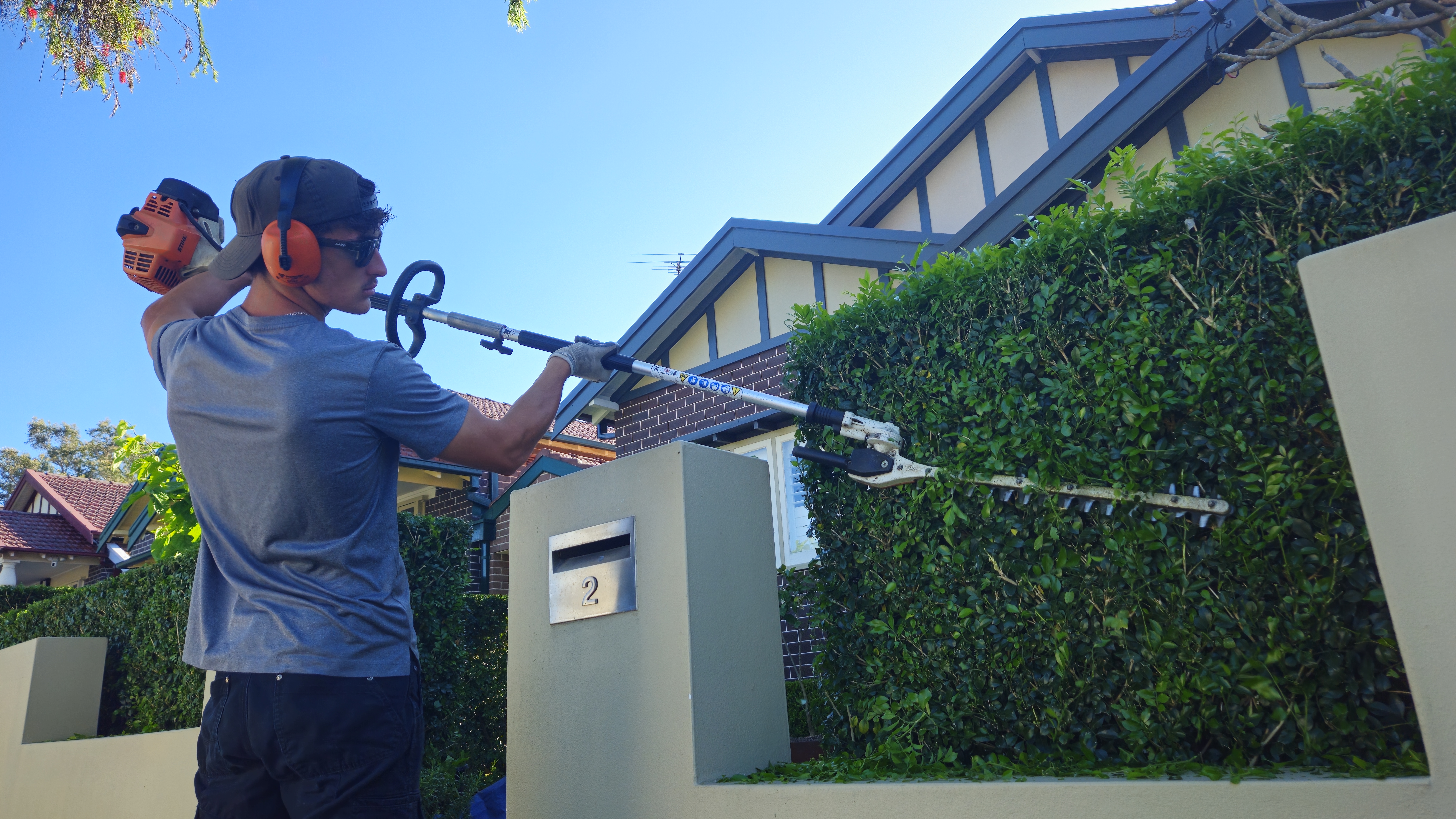 Comprehensive garden maintenance including hedging — Five Dock